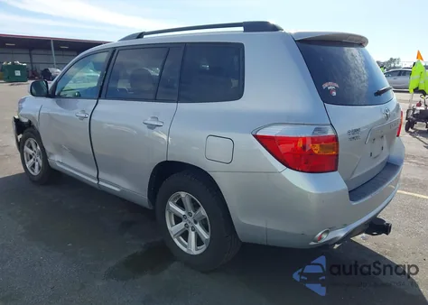 2008 Toyota Highlander z USA, uszkodzony, nr VIN JTEDS41A582065416